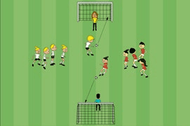 Übungsfoto: Penalty-König/in